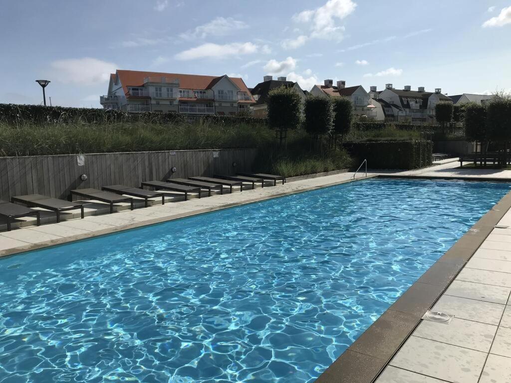 Sailors Beach VI Villa Jalina Verwarmd Zwembad In Het Hoogseizoen Nieuwpoort Eksteriør bilde